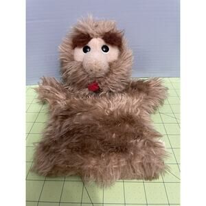 Vintage 1977 Animal Fair Inc. 11" Caveman Big Foot Sasquatch Hand Puppet